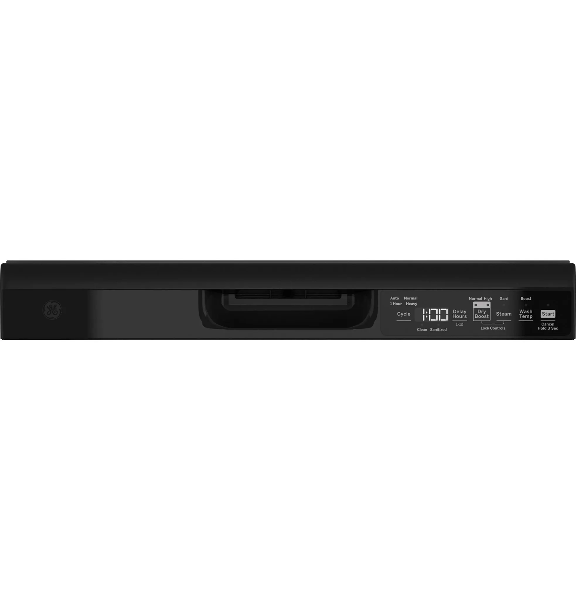 Ge 550 Series Black Built In Dishwasher