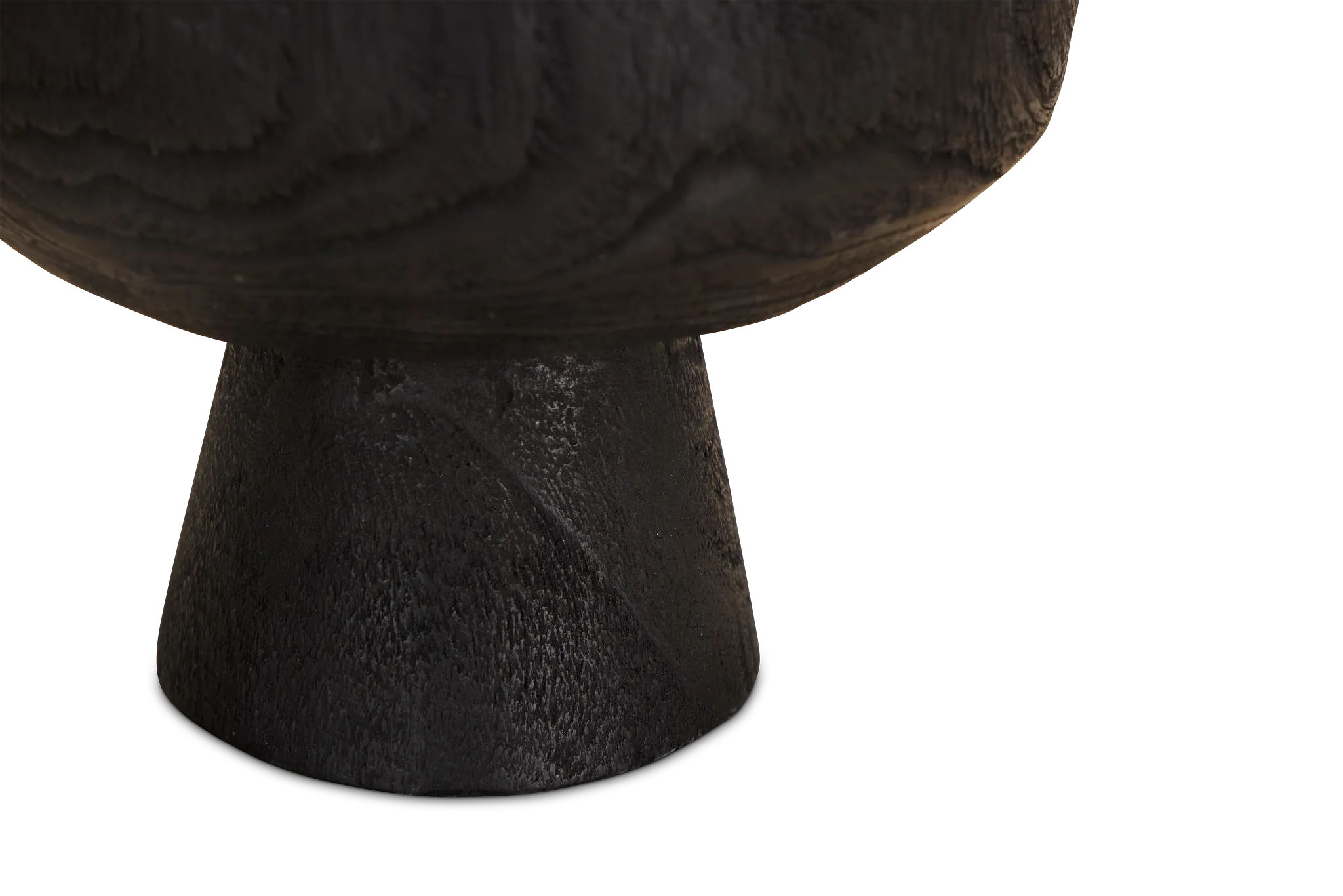 Pauli Black Wood Bowl