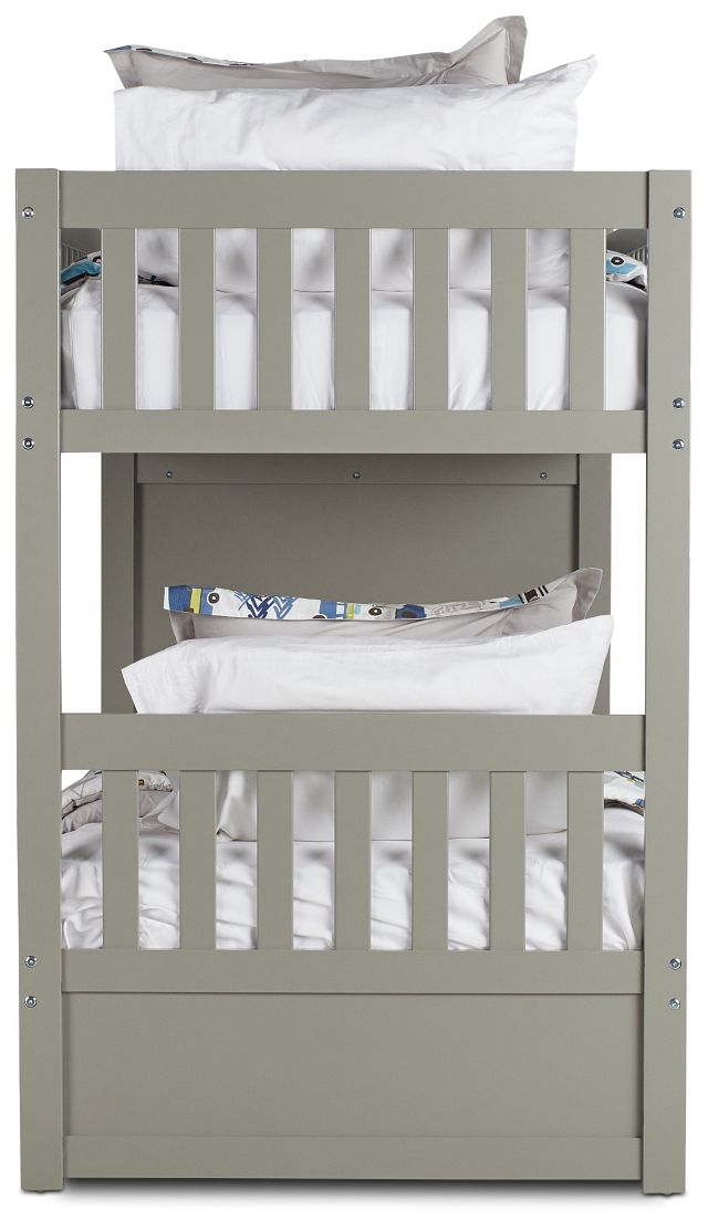 Bailey Gray Storage Bunk Bed