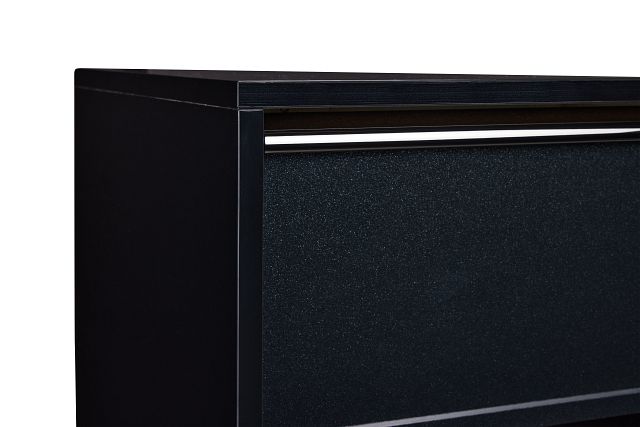 Doral Black 5-drawer Chest