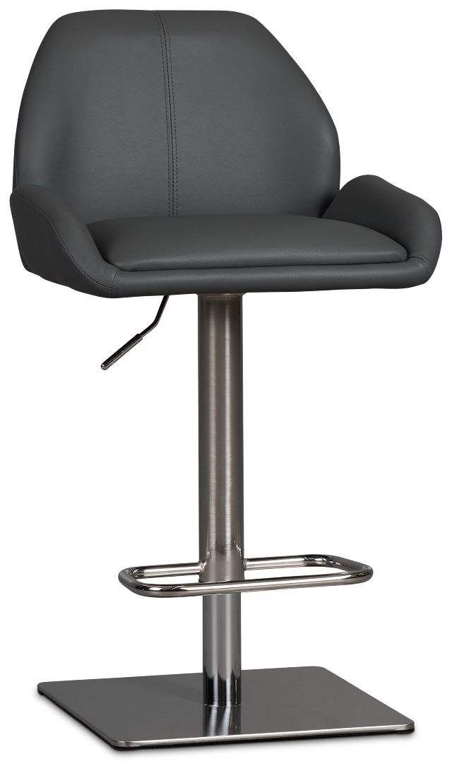 Fairfax Gray Uph Adjustable Stool