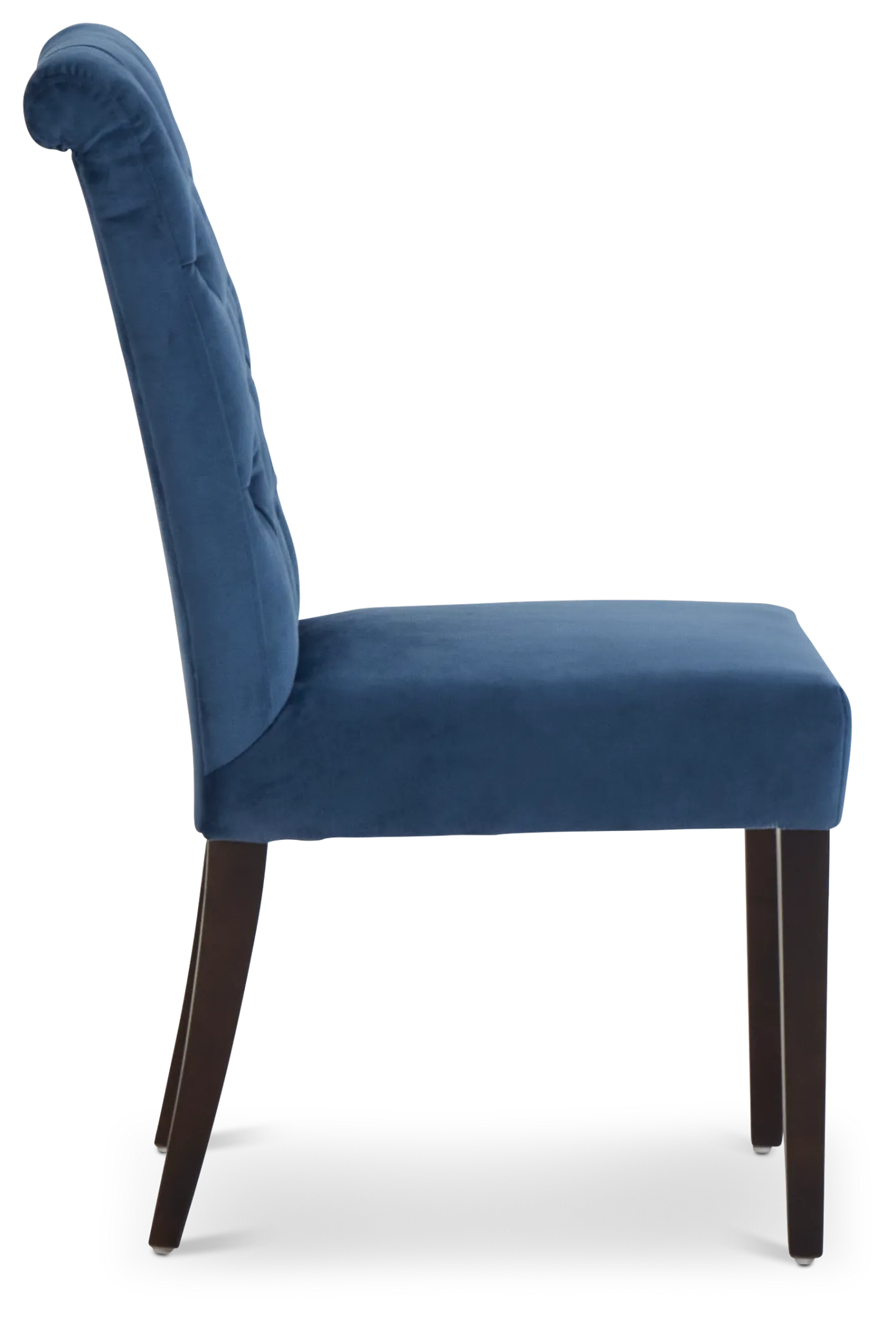 Sloane Dark Blue Upholstered Side Chair