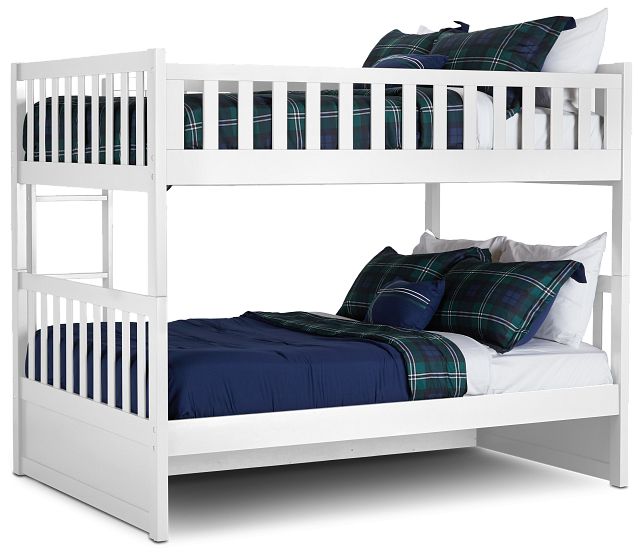 Dylan White Storage Bunk Bed