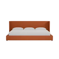 Captiva Elite Medium Brown 48" Upholstered Shelter Bed