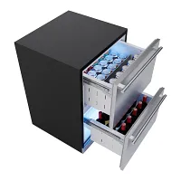 Xo Appliance 24 Series Refrigerated Drawer Unit Stainless Steel Beverage Center