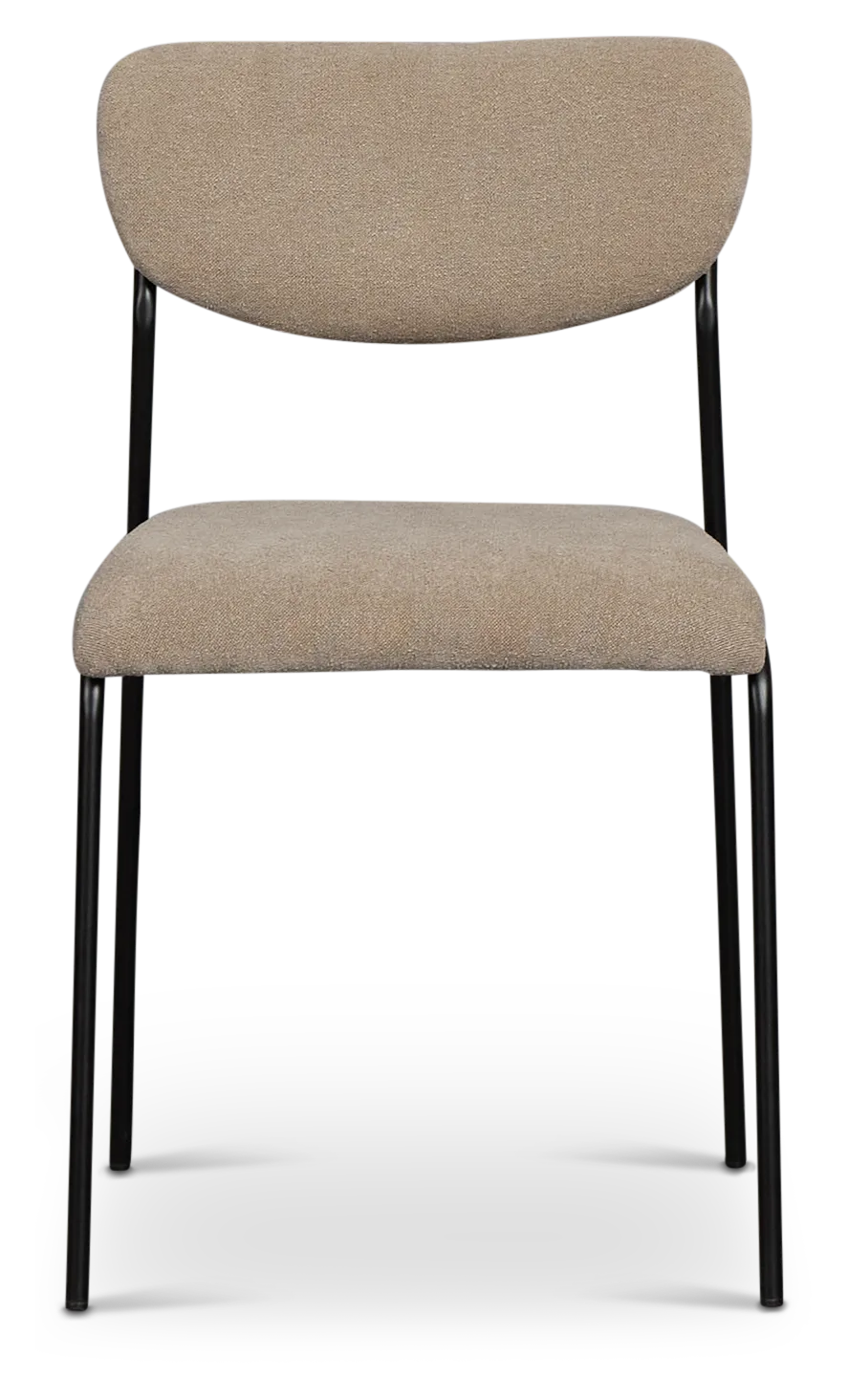 Lynden Gray Metal Upholstered Side Chair