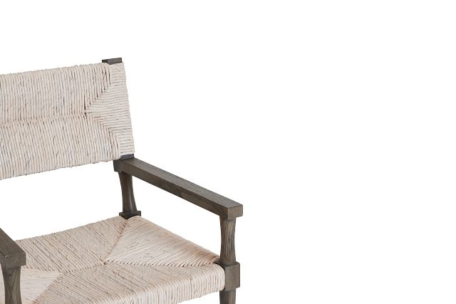 Palma Light Tone Woven Arm Chair
