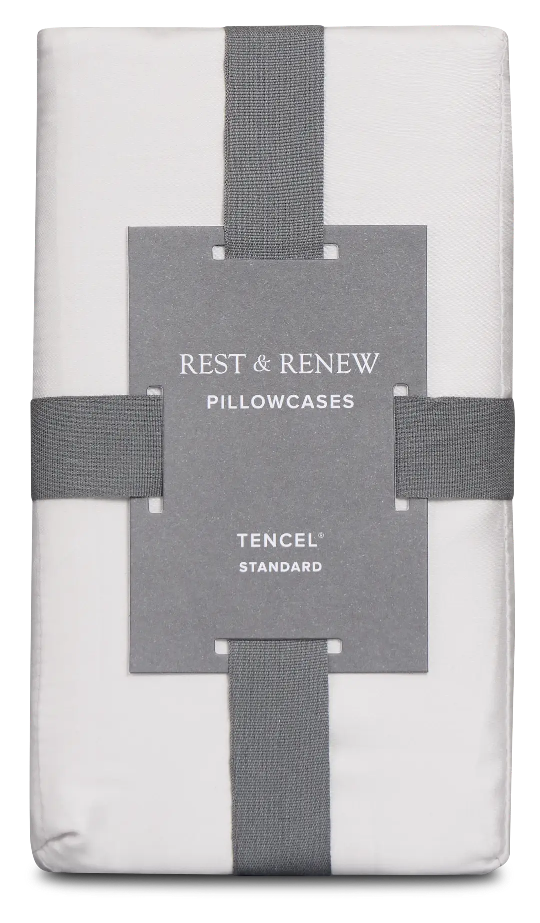 Rest & Renew Tencel White 300 Thread Set Of 2 Pillowcases Rest & Renew Tencel White 300 Thread Set Of 2 Pillowcases