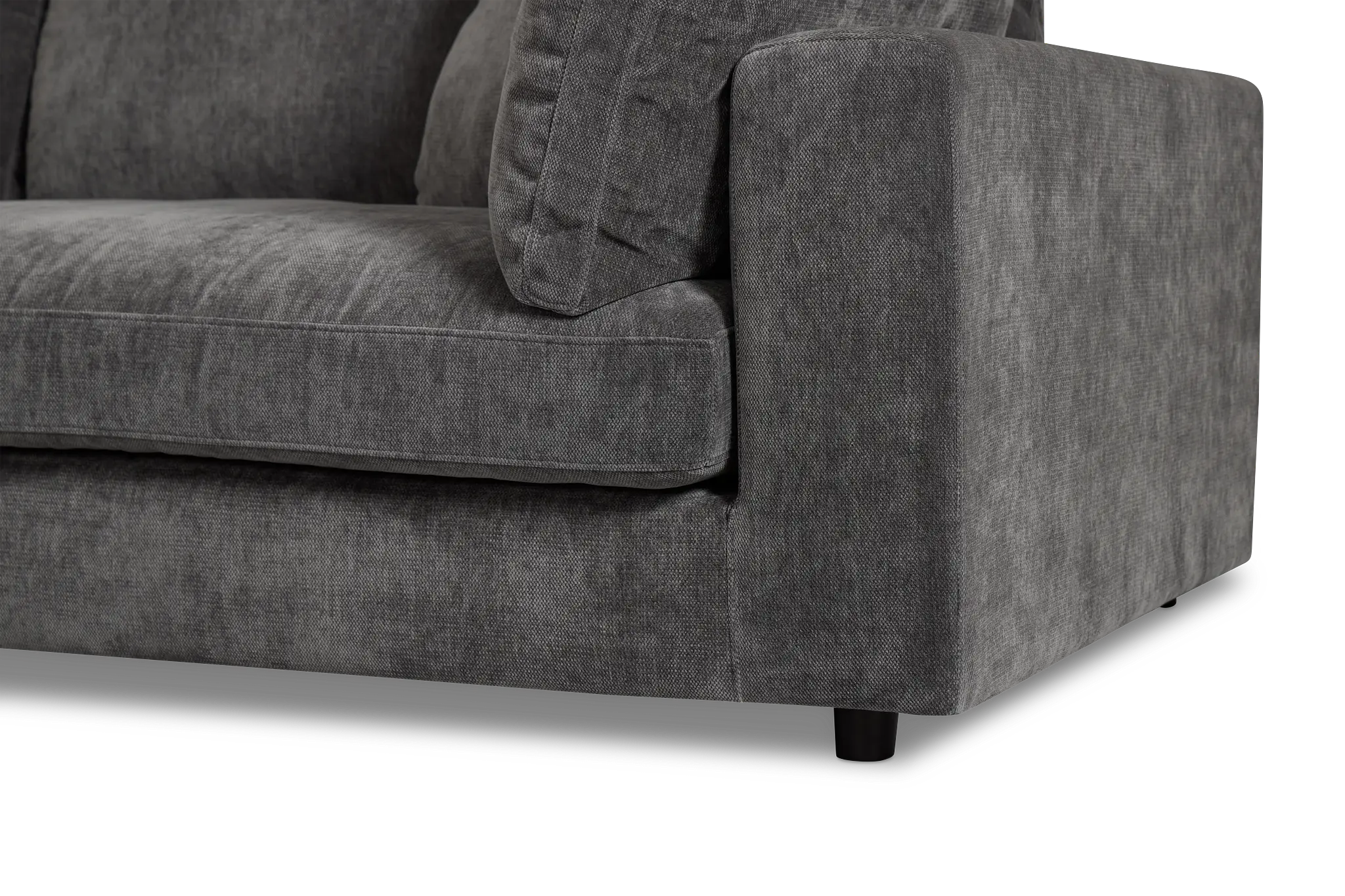 Lounge Dark Gray Fabric Right Chaise Sectional Lounge Dark Gray Fabric Right Chaise Sectional