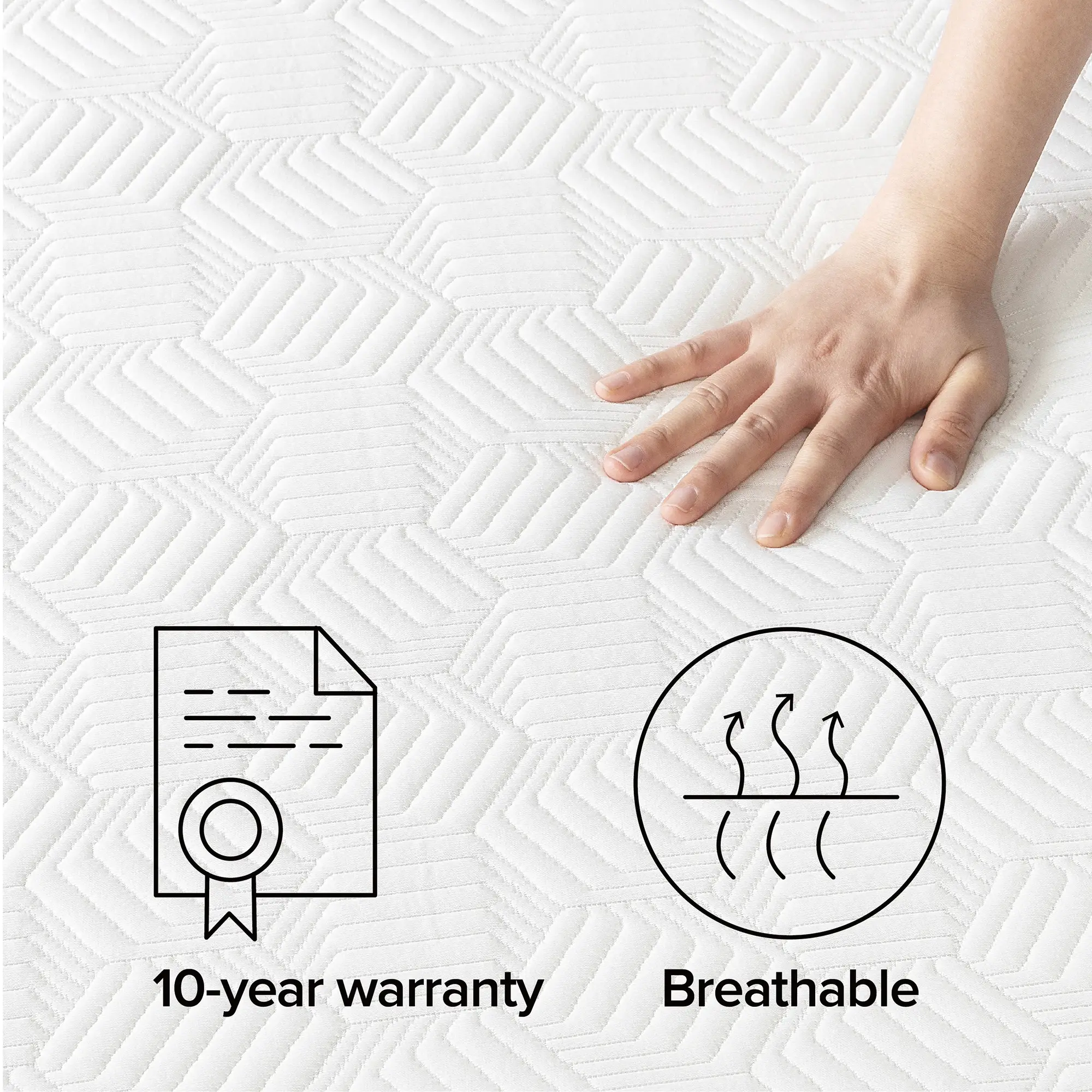 Rest & Renew By Zinus Gel Memory Foam Mattress 10" Cush Firm Mattress Rest & Renew By Zinus Gel Memory Foam Mattress 10" Cush Firm Mattress