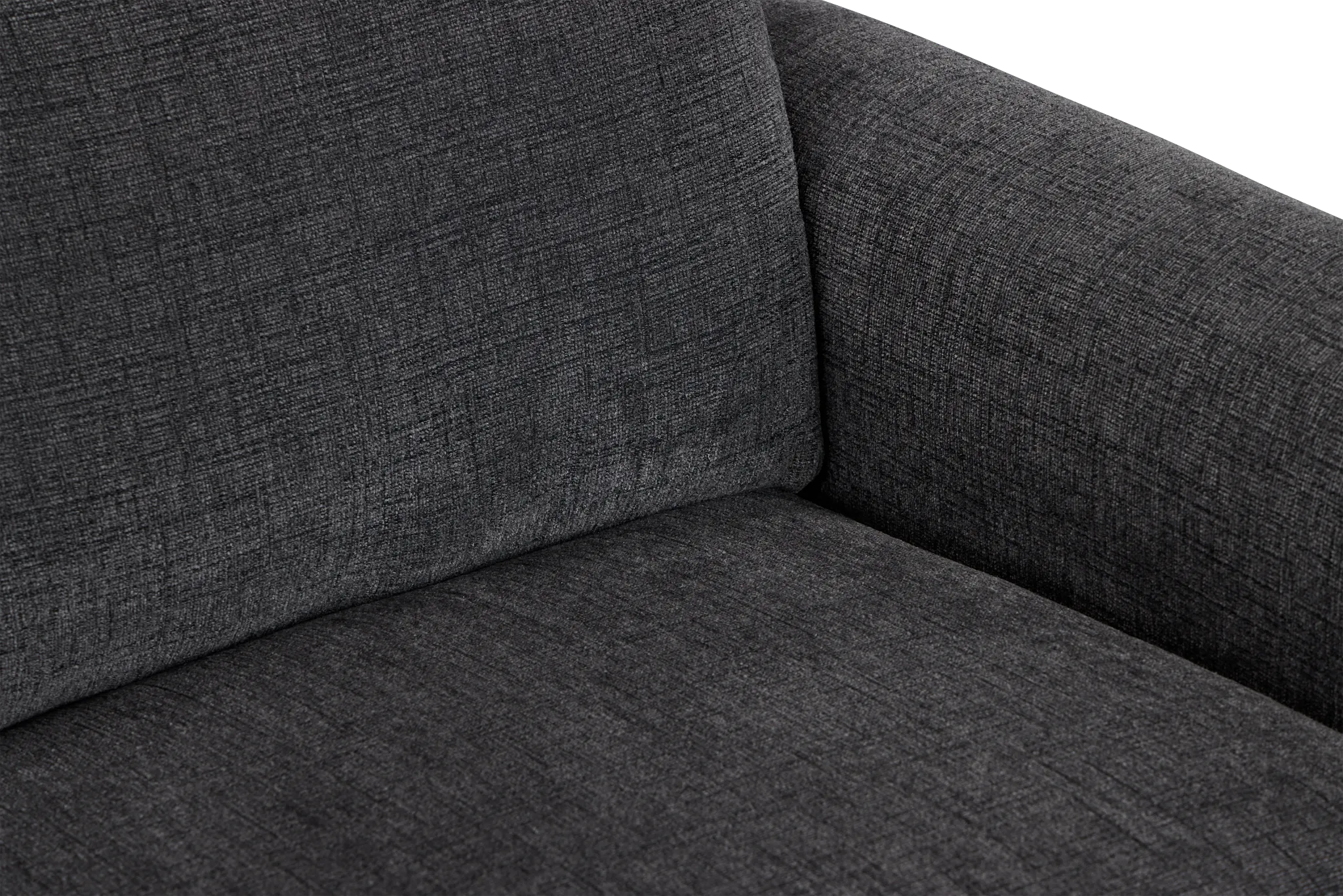 Maxie Dark Gray Micro Sofa