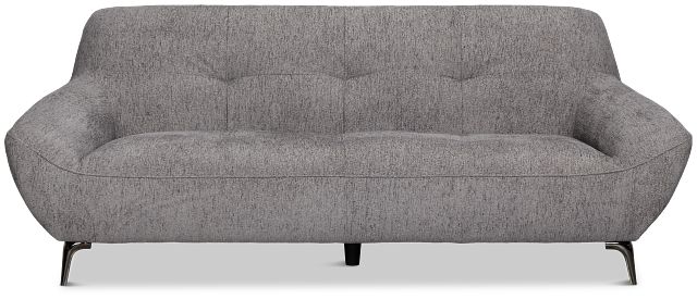 Zoey Dark Gray Fabric Sofa