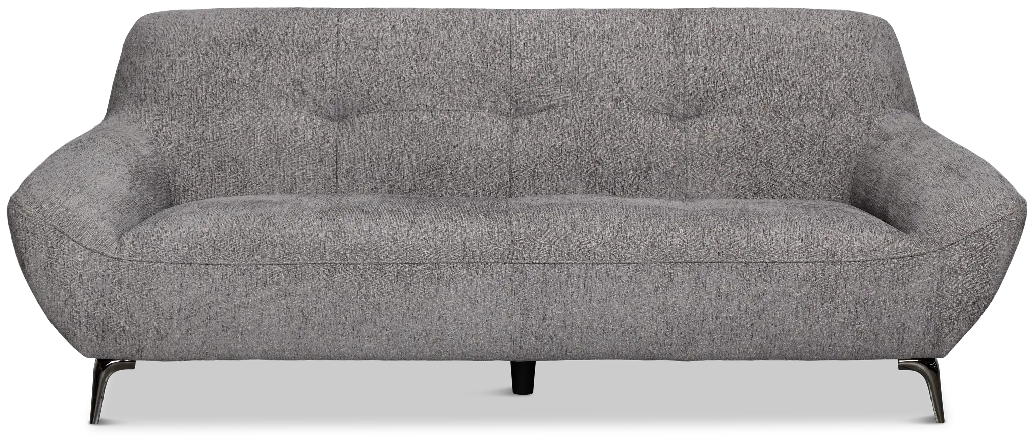 Zoey Dark Gray Fabric Sofa Zoey Dark Gray Fabric Sofa