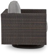 Fina Gray Swivel Chair