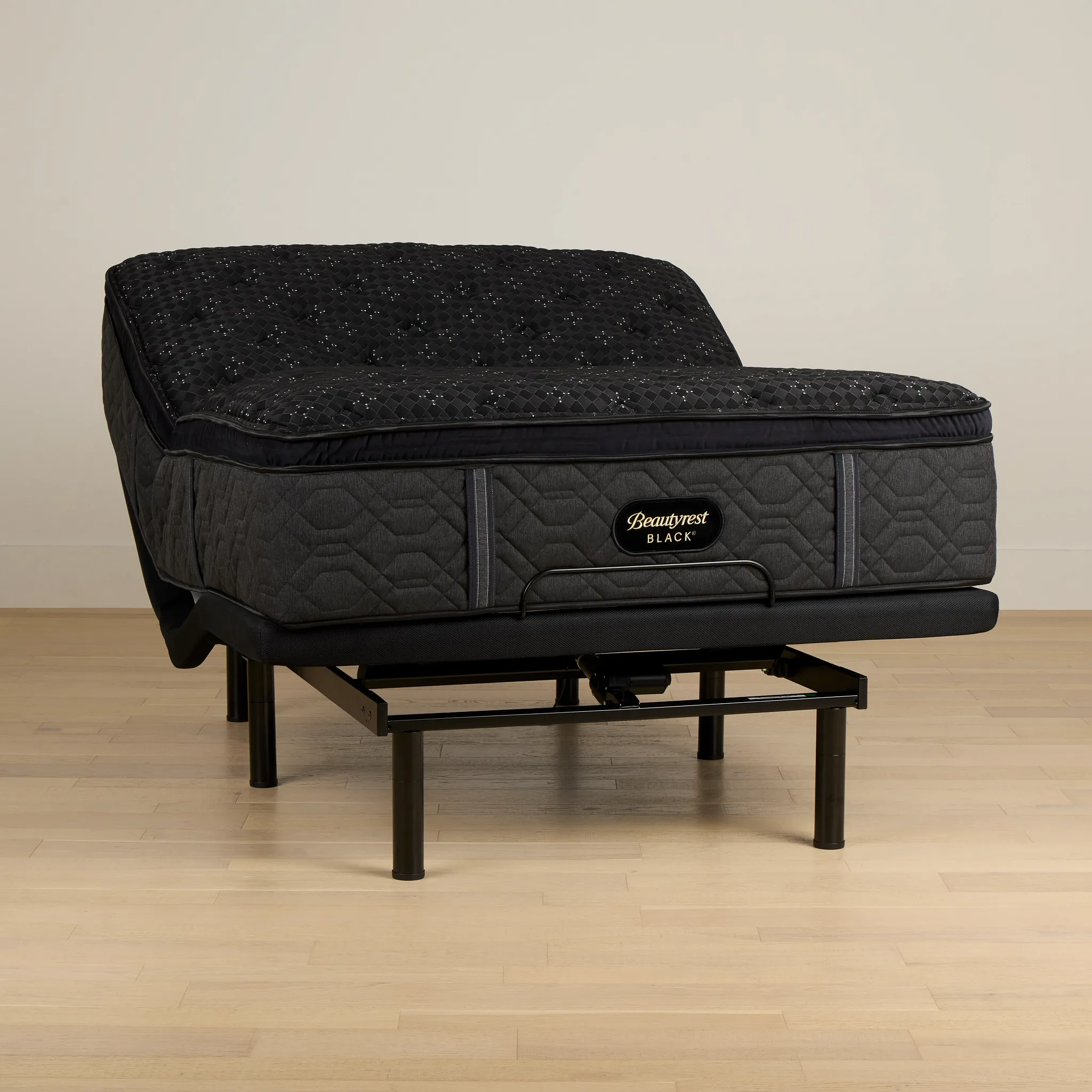 Beautyrest Black Series Three Medium Plus Adjustable Mattress Set