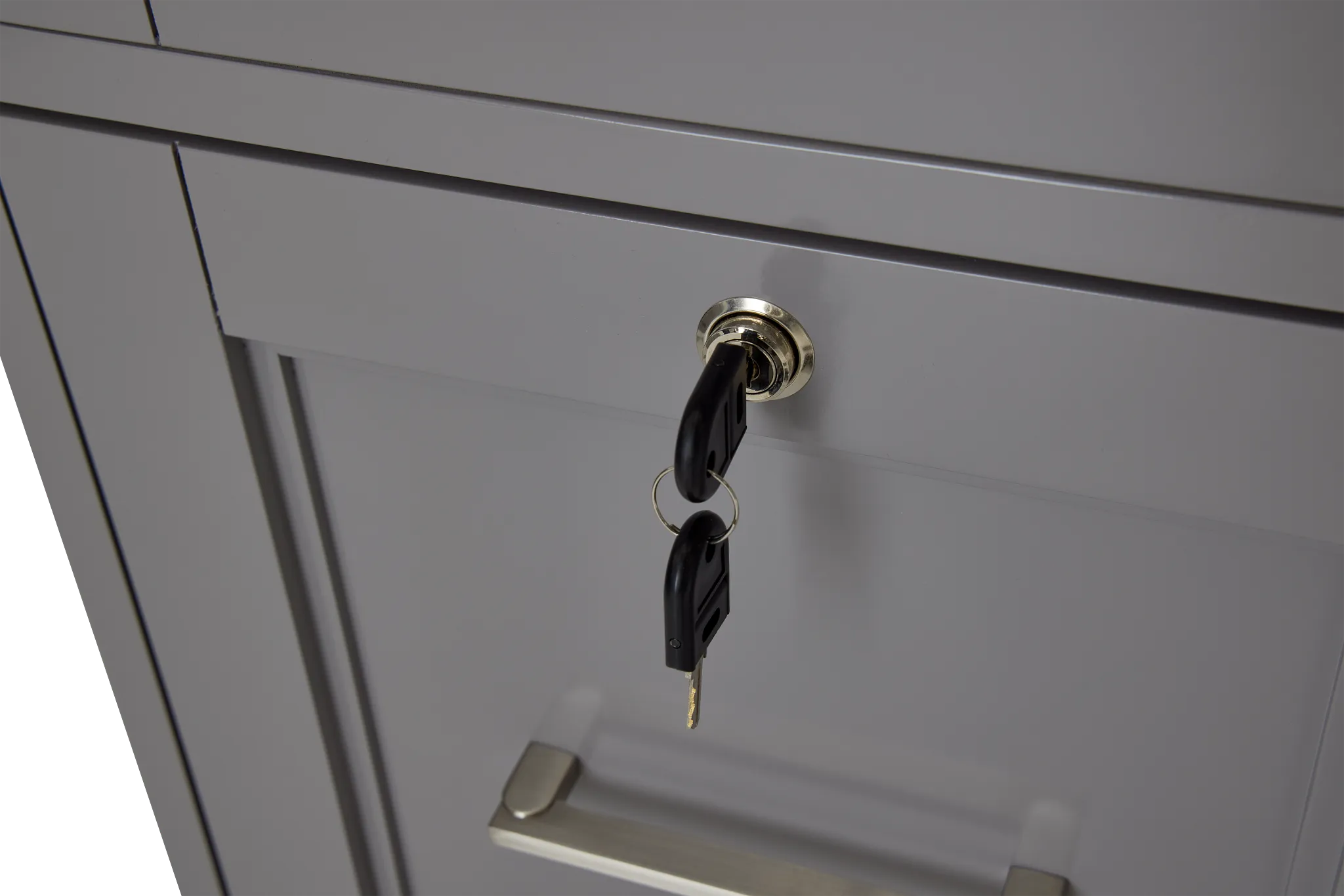 Newport Gray 5 Piece Desk