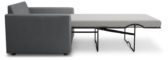 Siesta Revenue Gray Fabric Memory Foam Sleeper