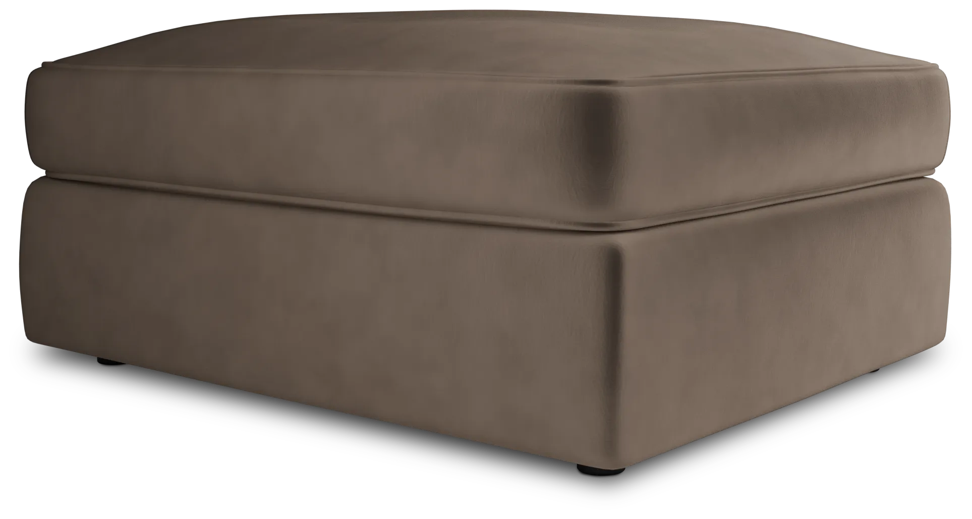 Siesta Joya Beige Fabric Ottoman