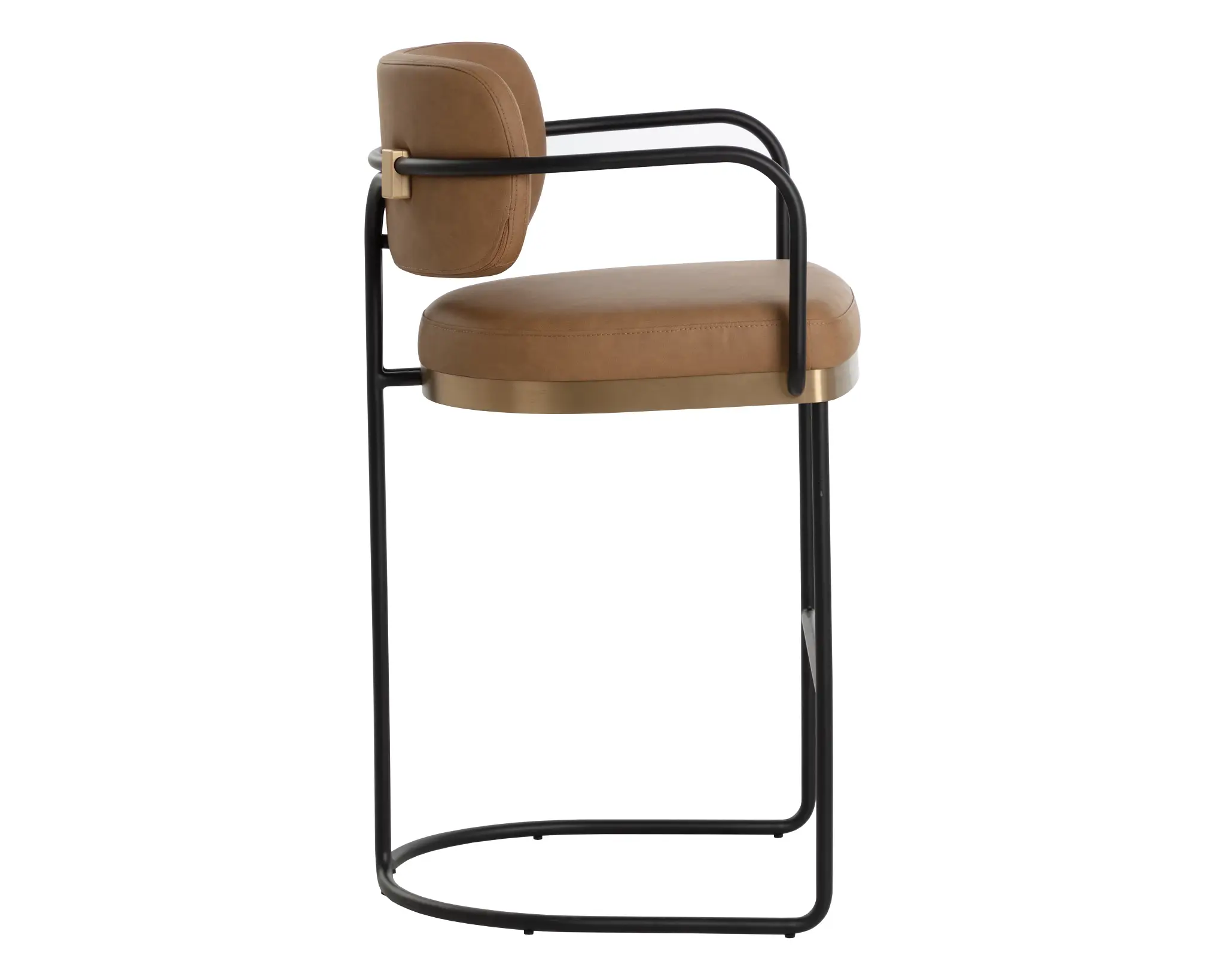 Stark Brown 30" Upholstered Barstool Stark Brown 30" Upholstered Barstool