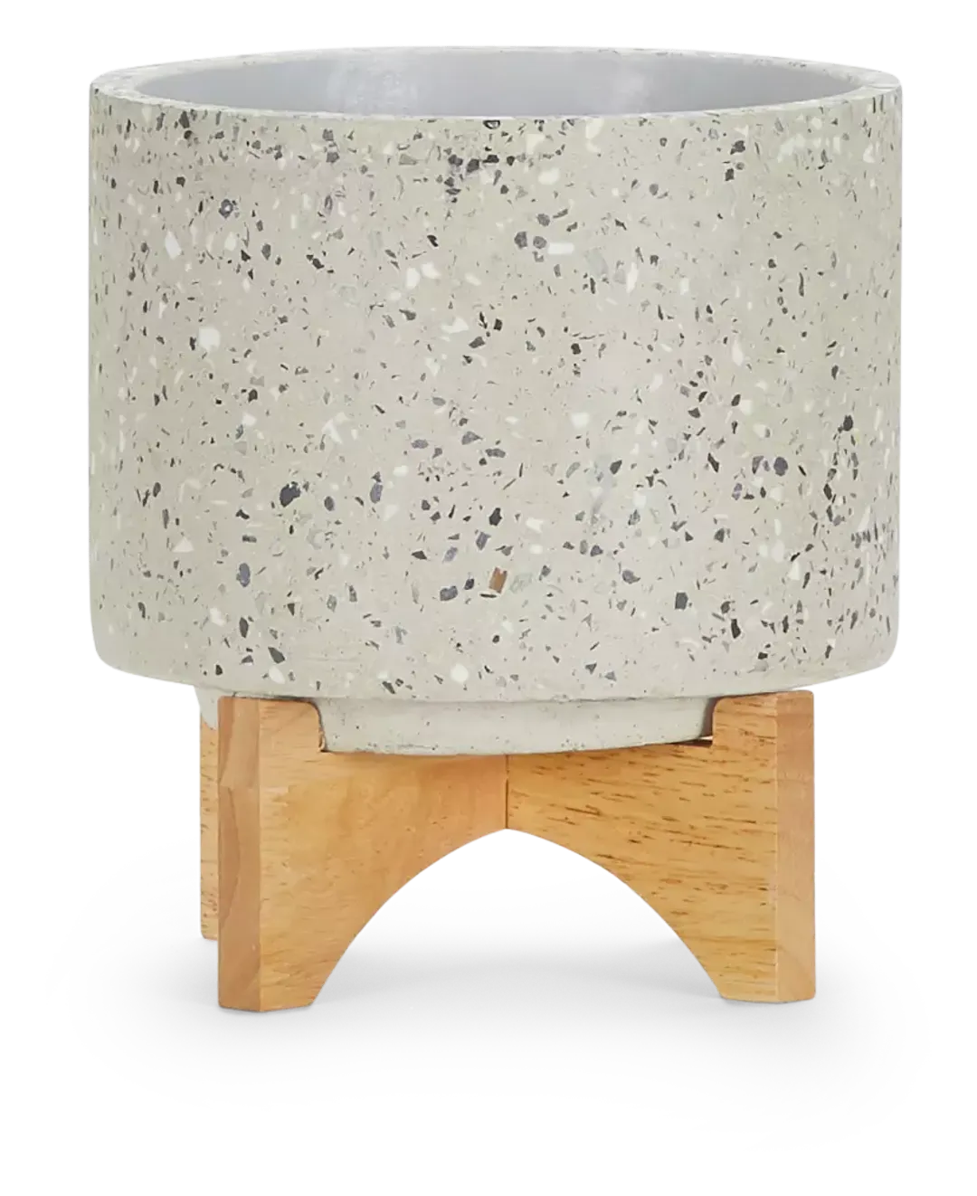 Tasi Light Beige Small Planter