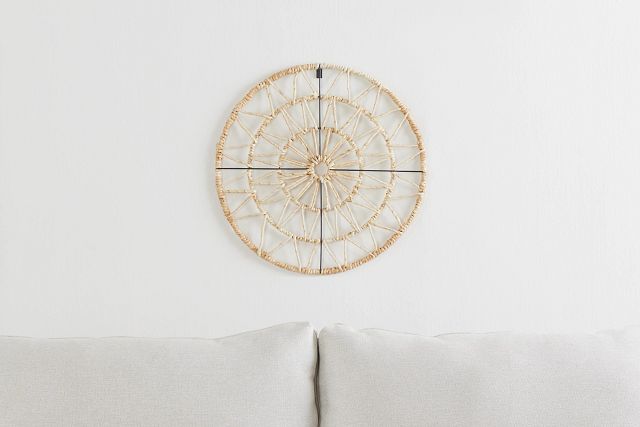 Nola Beige Geometric Wall Art