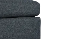 Noah Dark Blue Fabric Cocktail Ottoman