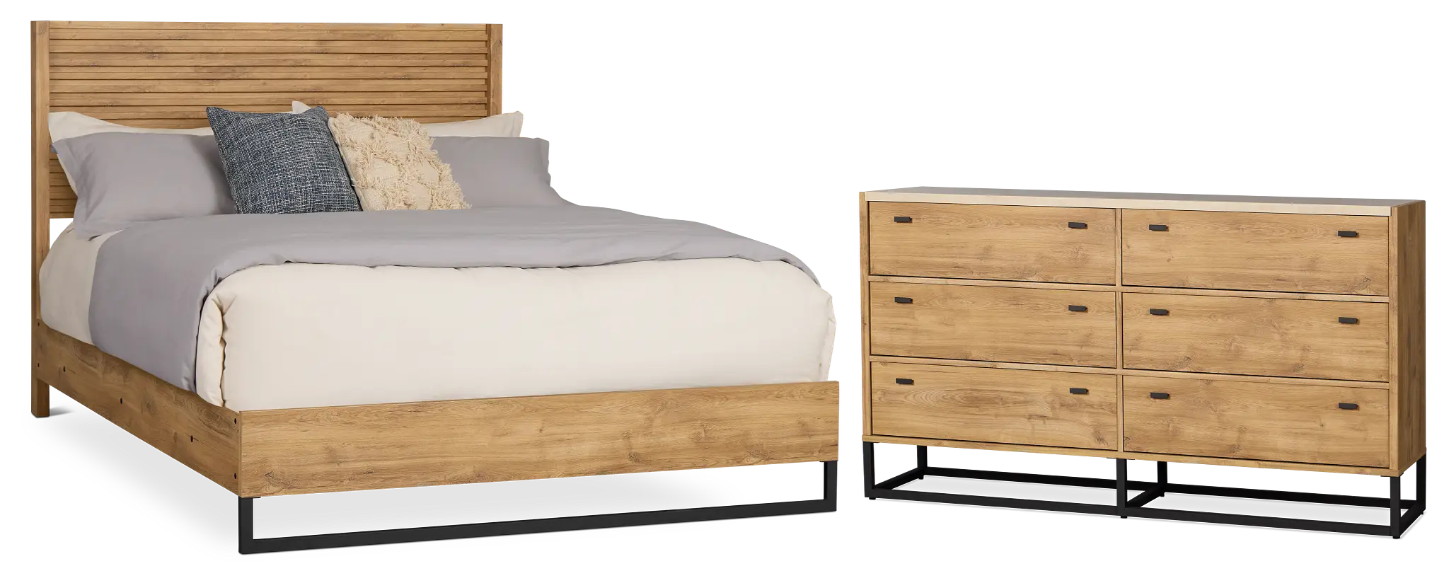 Perry Light Tone Panel Bedroom Perry Light Tone Panel Bedroom