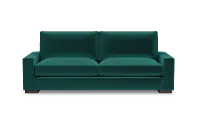Edgewater Joya Green 96" Sofa W/ 2 Cushions