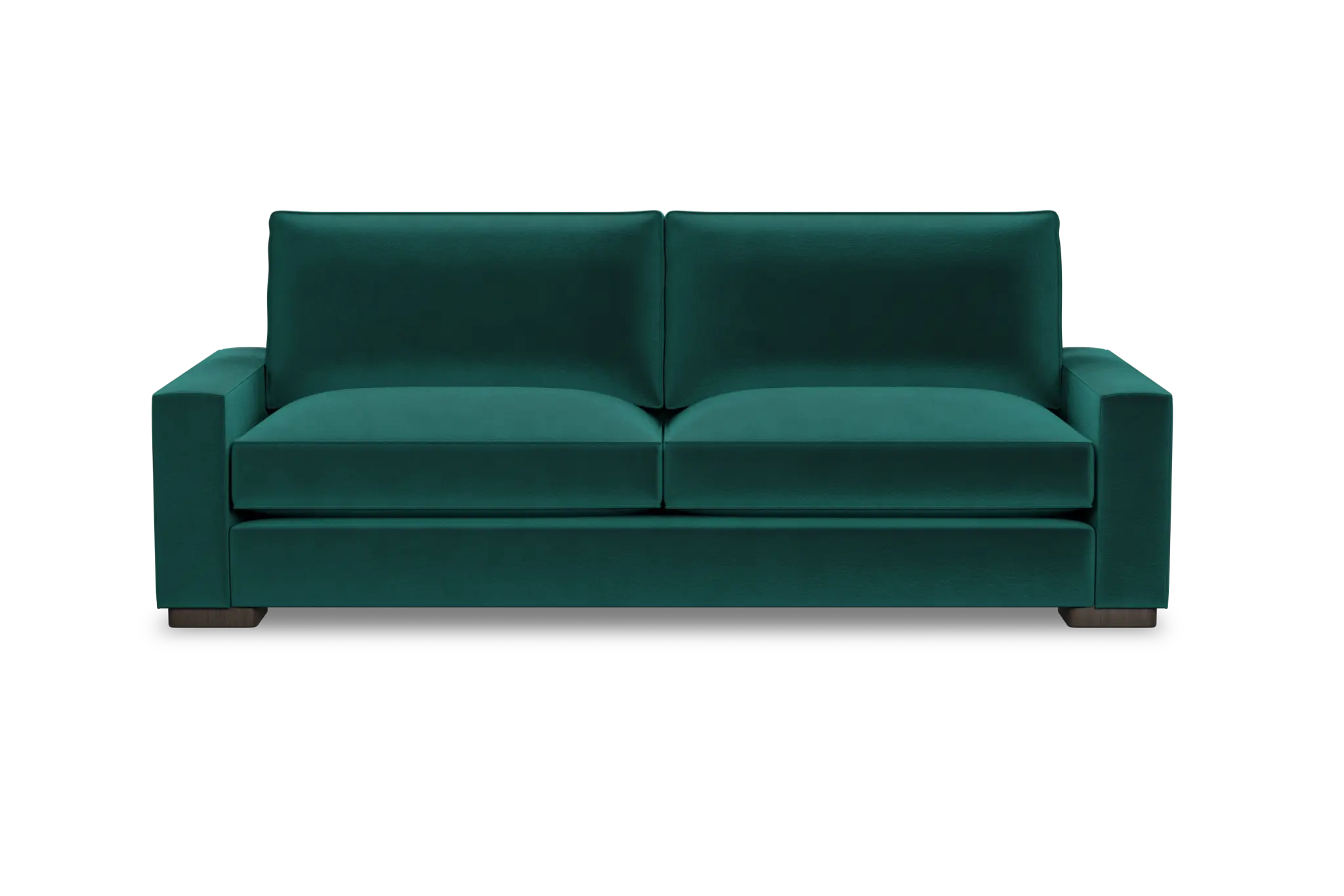 Edgewater Joya Green 96" Sofa W/ 2 Cushions Edgewater Joya Green 96" Sofa W/ 2 Cushions