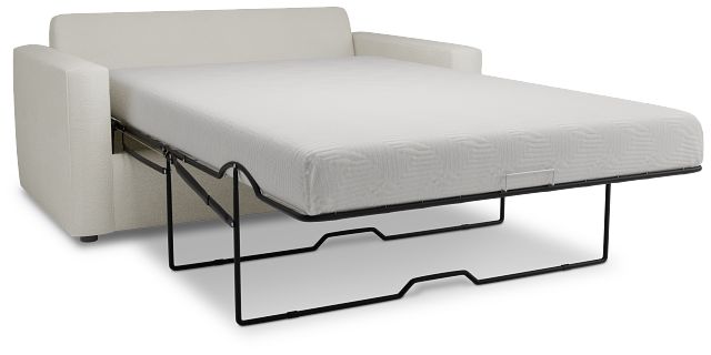 Siesta Elite Ivory Fabric Memory Foam Sleeper