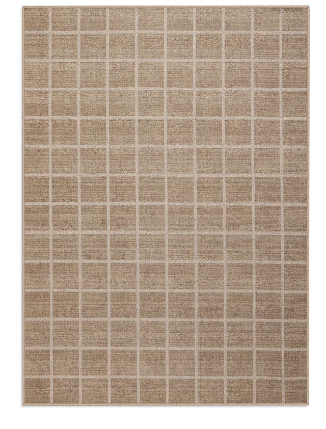 Jordin Light Brown 8x10 Area Rug
