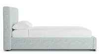 Grayton Natural Beauty Light Blue 44" Upholstered Platform Bed