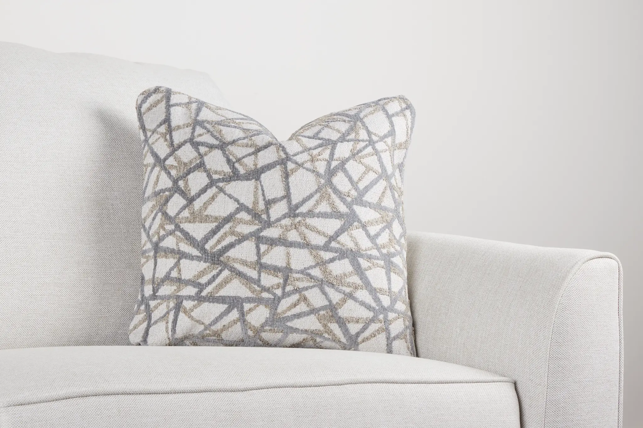 Webinar Gray 18" Accent Pillow Webinar Gray 18" Accent Pillow