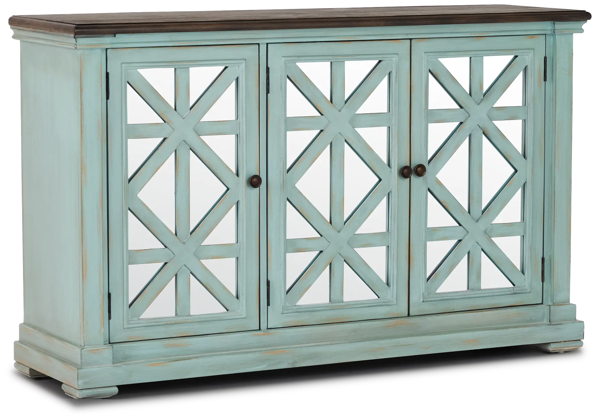 Martin Teal 3 Door Cabinet Martin Teal 3 Door Cabinet