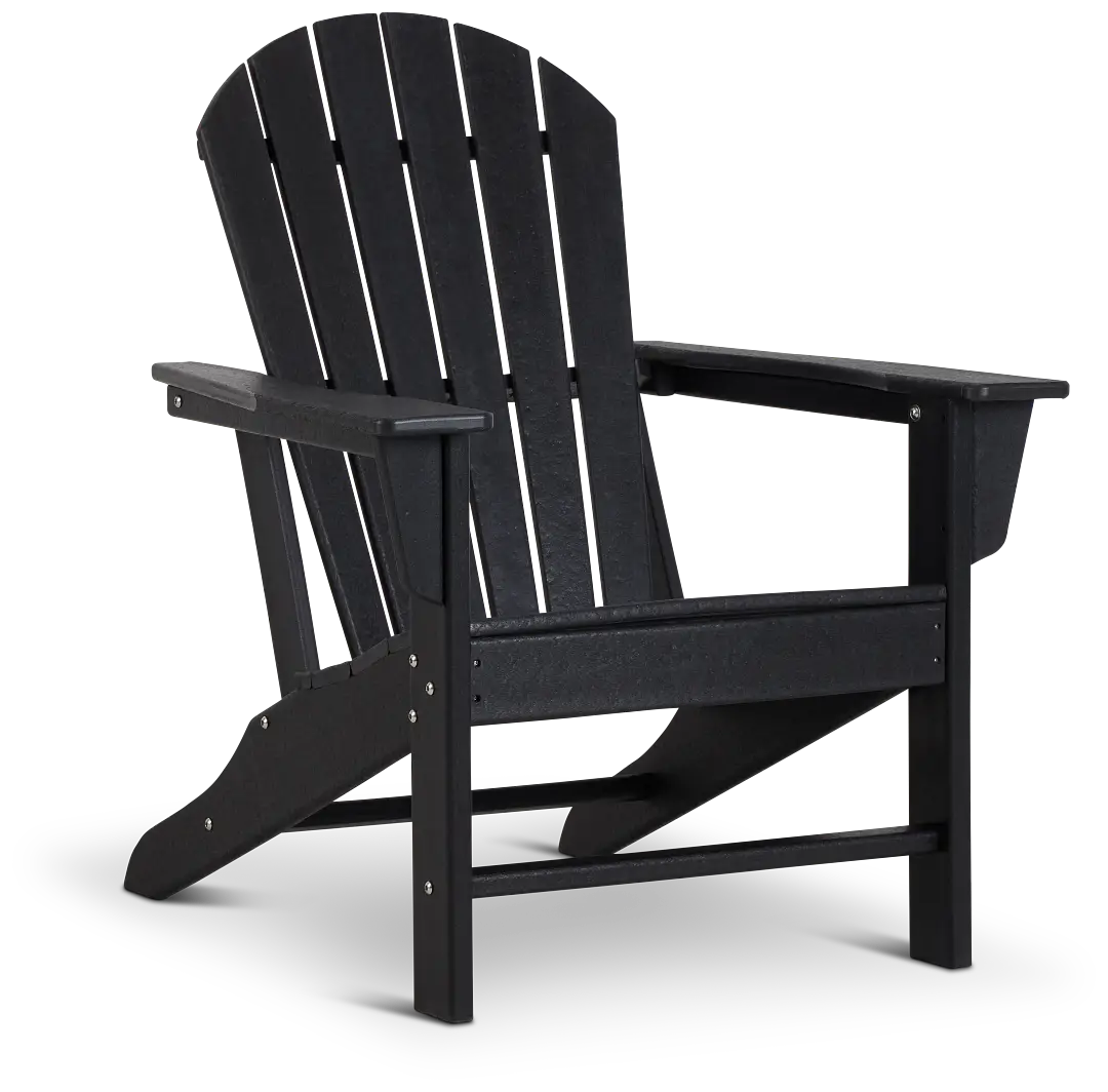 Cancun Black Adirondack Chair Cancun Black Adirondack Chair