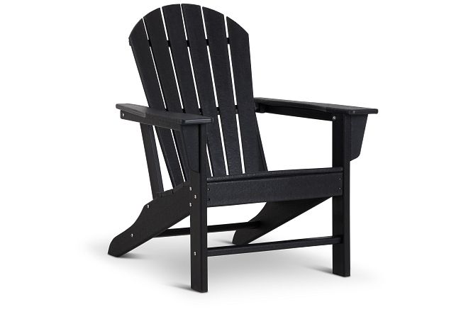 Cancun Black Adirondack Chair