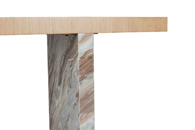 Malibu Light Tone Console Table