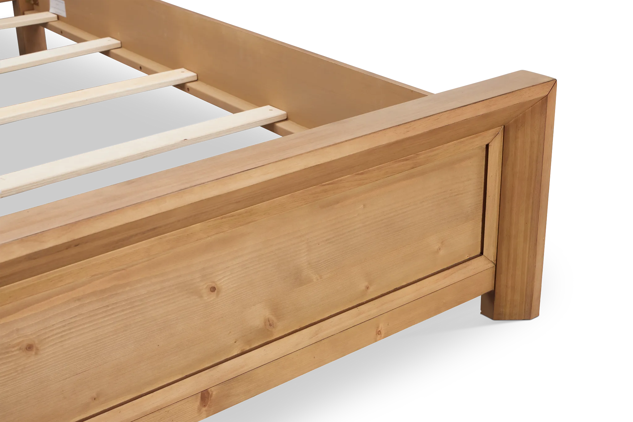 Vail Light Tone Panel Bed