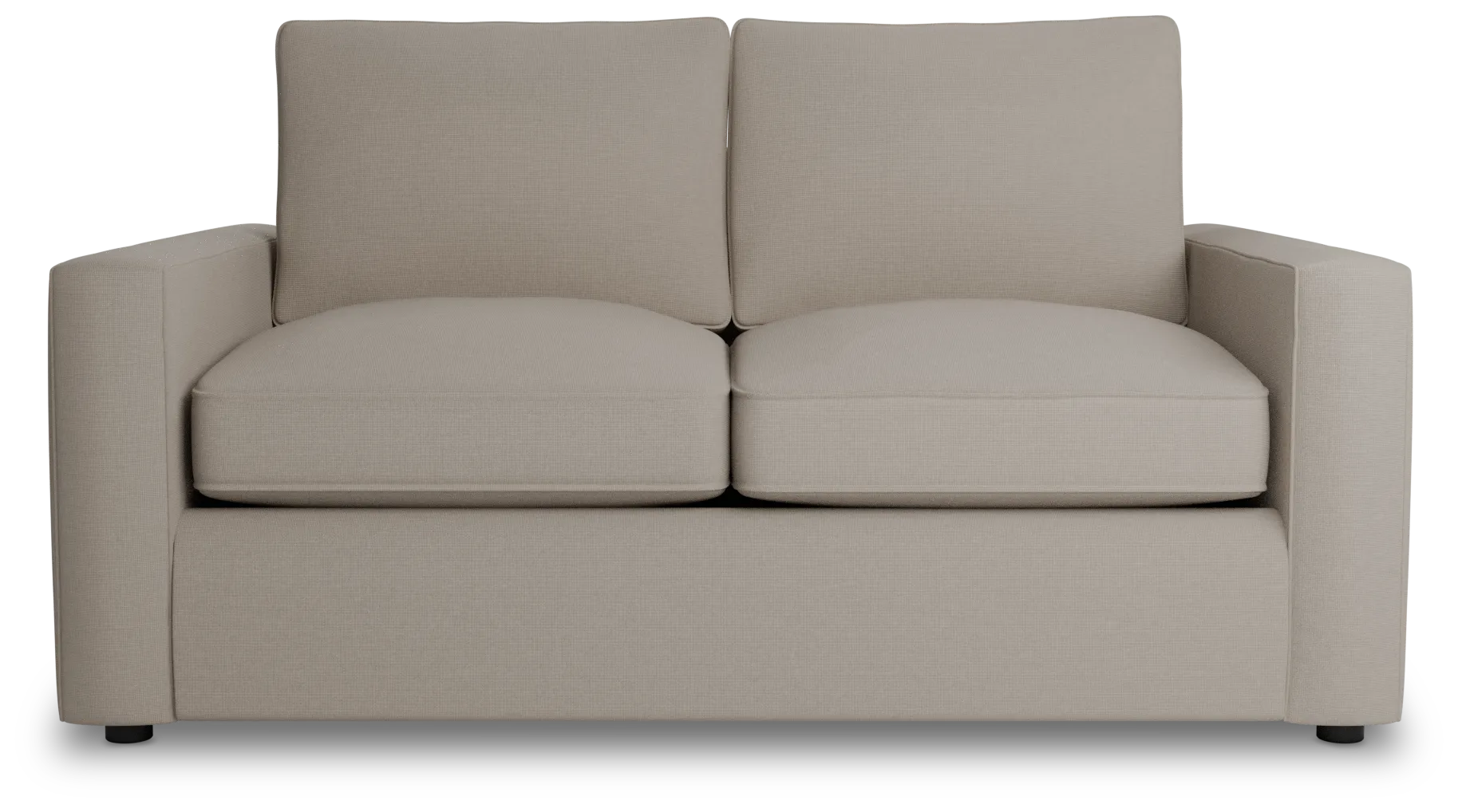 Siesta Suave Beige Fabric Loveseat