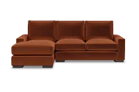 Edgewater Joya Orange Left Chaise Sectional