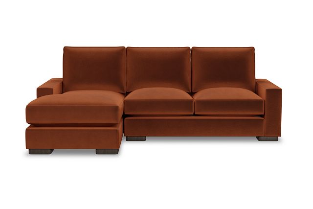 Edgewater Joya Orange Left Chaise Sectional