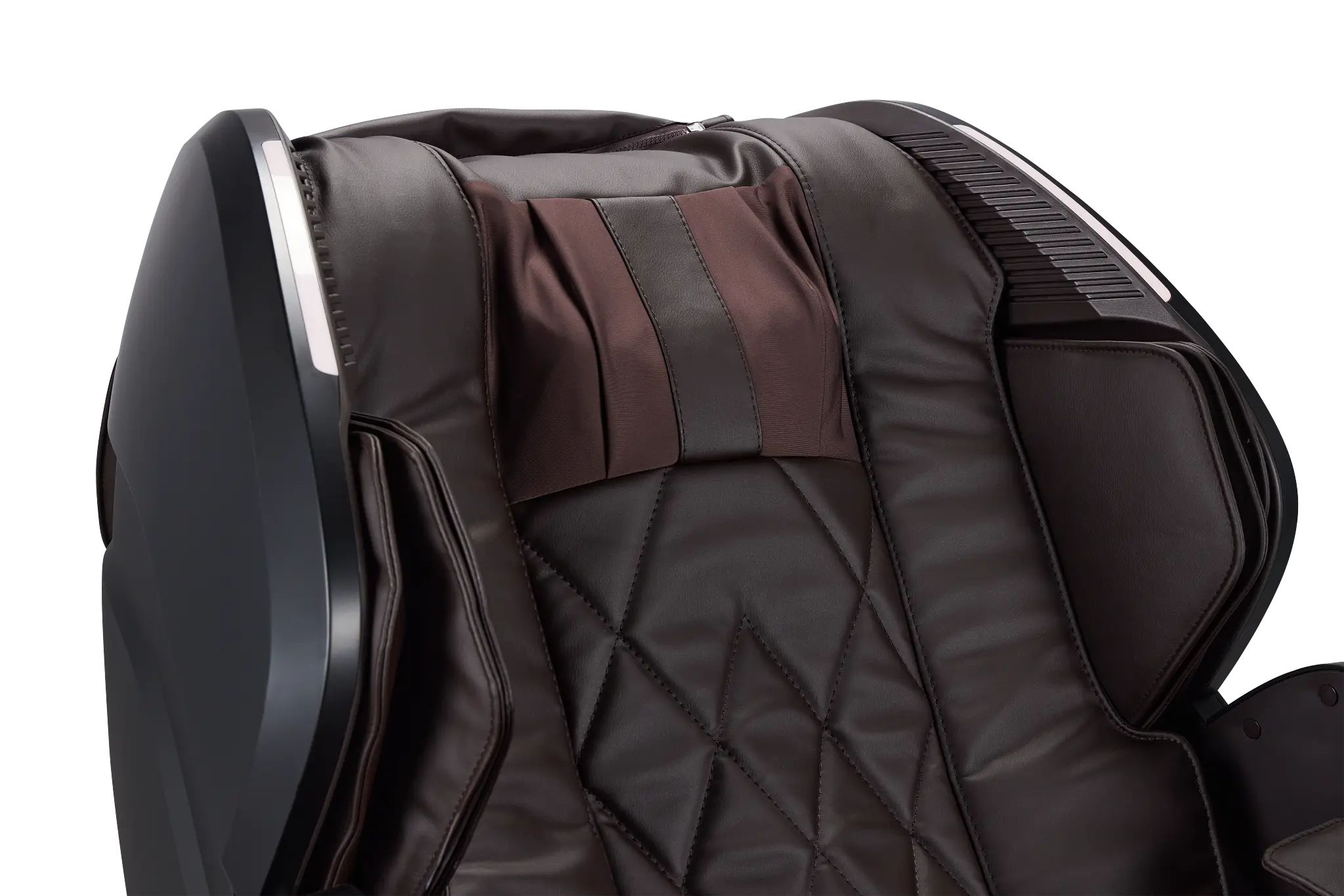 Advanced L-track Dark Brown Micro Massage Chair Advanced L-track Dark Brown Micro Massage Chair