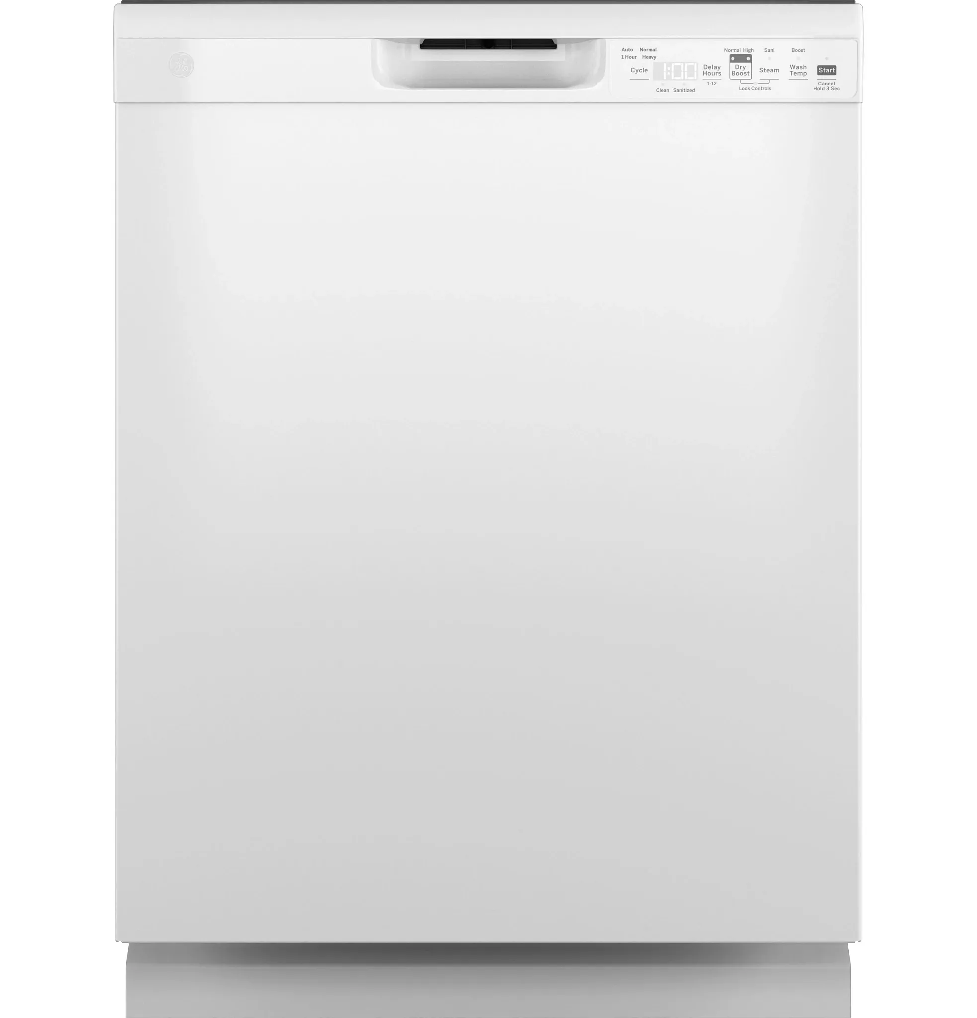 Ge 550 Series White Built In Dishwasher