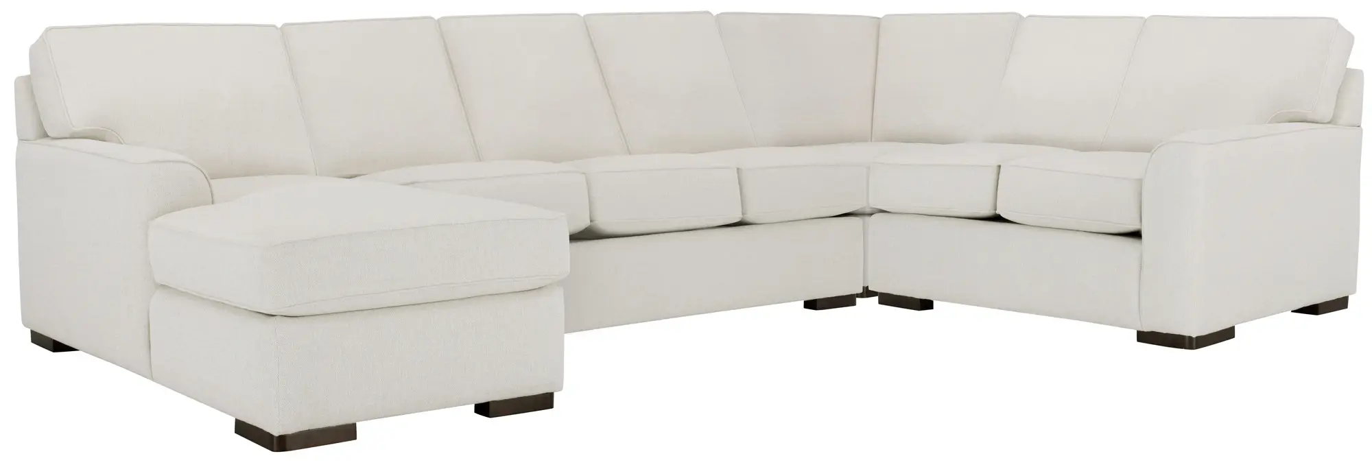 Austin White Fabric Left Chaise Innerspring Sleeper Sectional Austin White Fabric Left Chaise Innerspring Sleeper Sectional