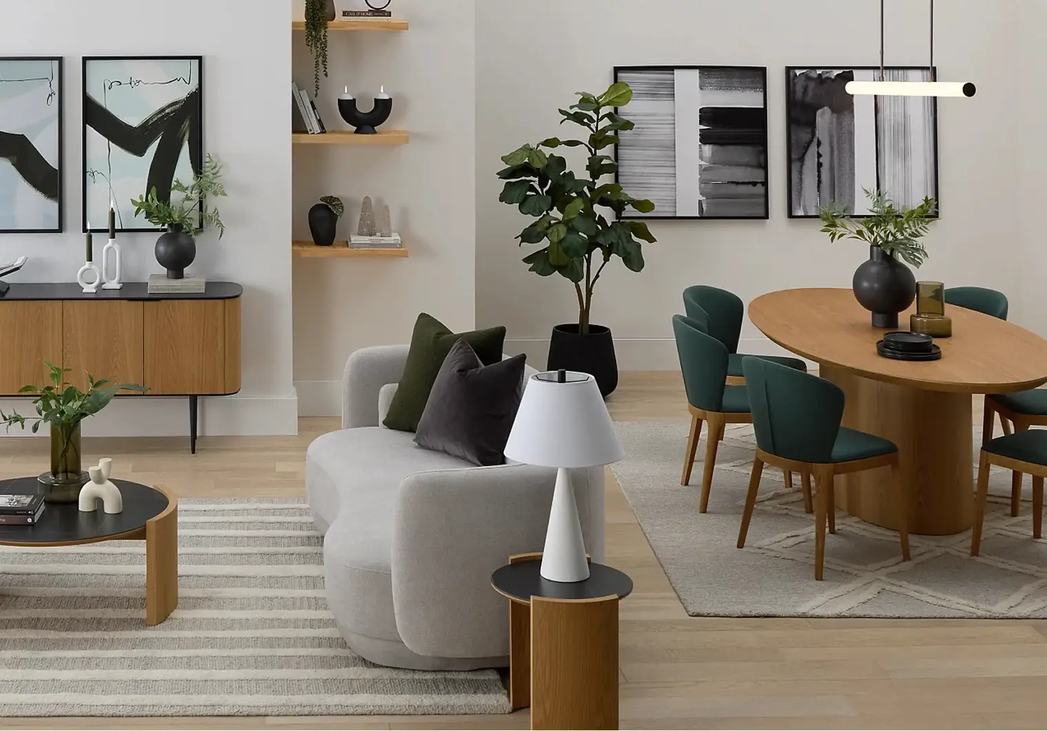 Enjoy coordinated style in every room 