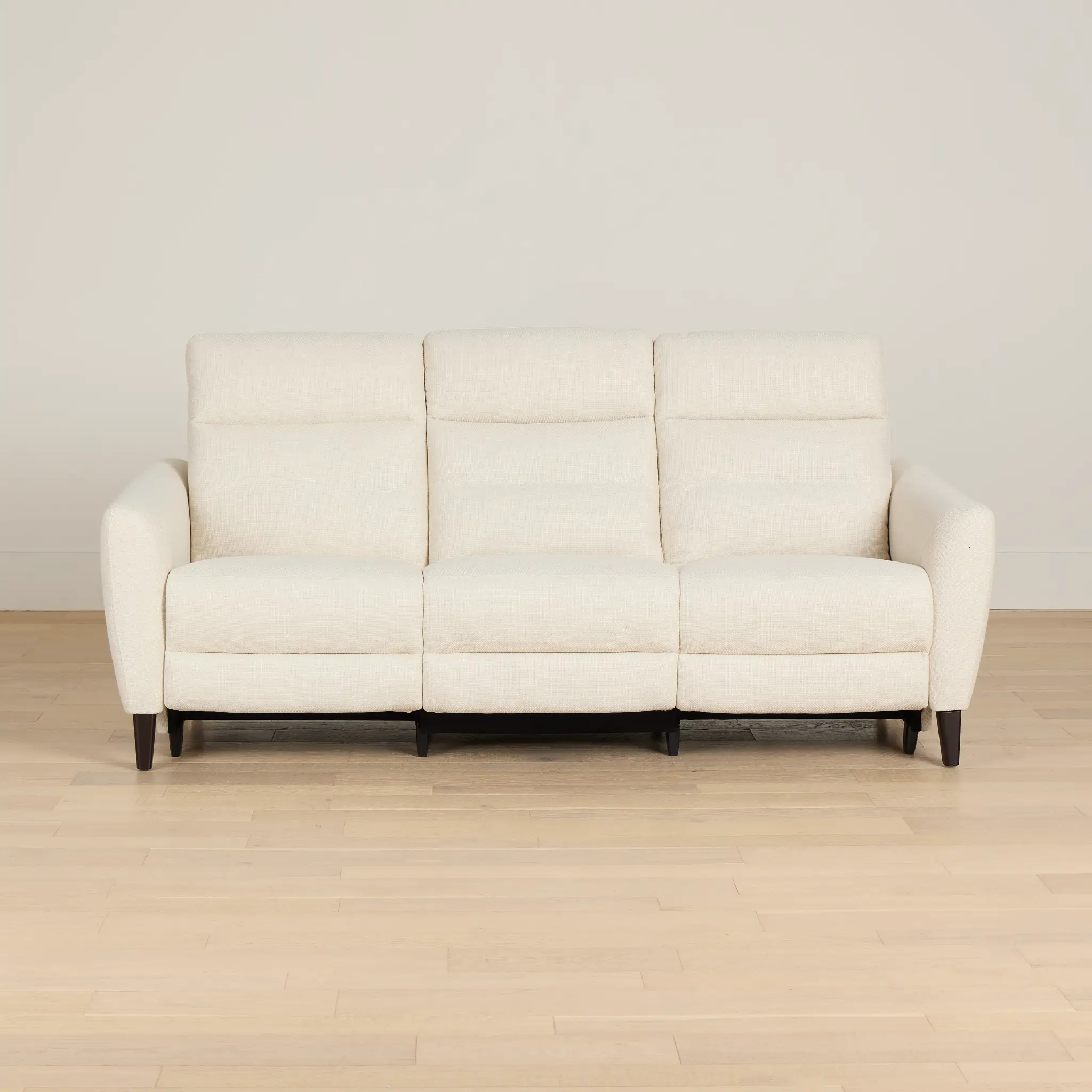 Keaton White Fabric Power Reclining Sofa W/ Power Headrest Keaton White Fabric Power Reclining Sofa W/ Power Headrest