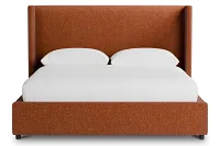 Captiva Elite Medium Brown 48" Upholstered Shelter Bed