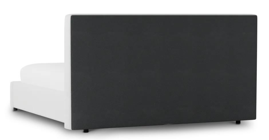 Grayton Elite Ivory 44" Upholstered Platform Bed