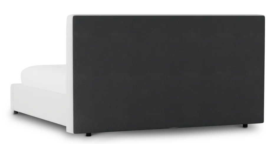 Grayton Elite Ivory 44" Upholstered Platform Bed Grayton Elite Ivory 44" Upholstered Platform Bed