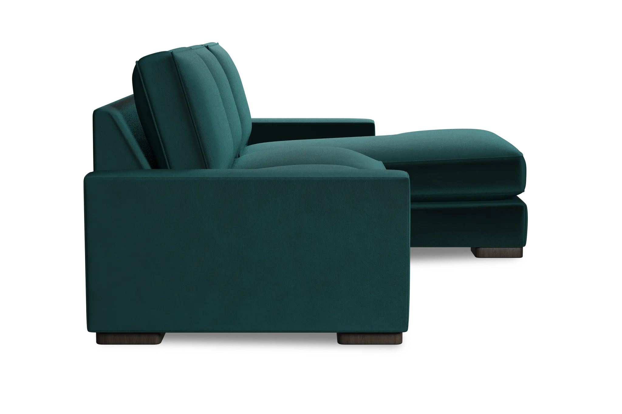 Edgewater Joya Teal Right Chaise Sectional